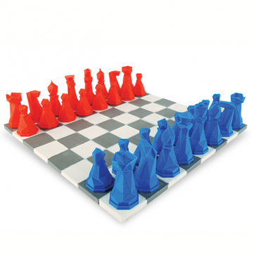 Chess set 3D model