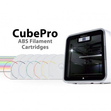 CubePro ABS Filament Cartridges