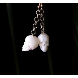 Skull Earrings 3D Model