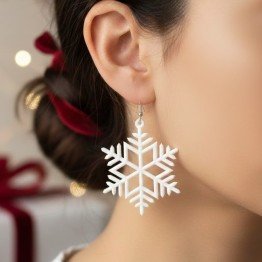 Snowflake Earrings