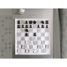 Modello 3D Scacchi Magnetici da Parete