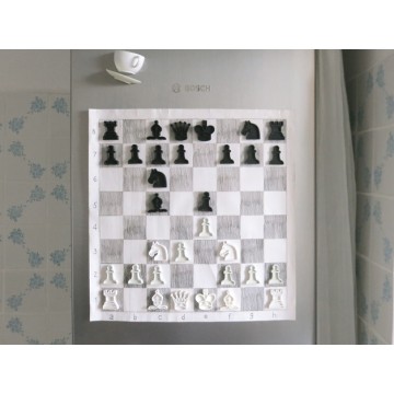 Modello 3D Scacchi Magnetici da Parete