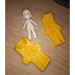 Bambola BJD per Stampo in Silicone - Modello 3D
