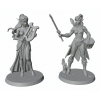 Barda Elfa Femenina DnD modelos 3d