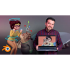 Animazione di personaggi 3D in stile cartoon con Blender