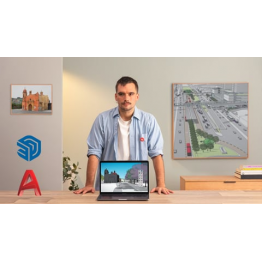 Dibujo y modelado de entornos urbanos con AutoCAD y SketchUp