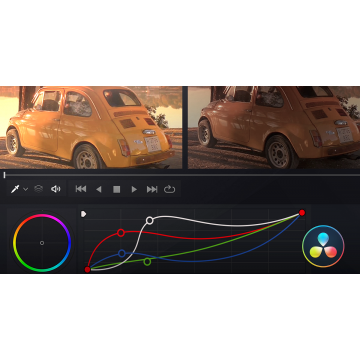 Introduzione a DaVinci Resolve per la correzione del colore