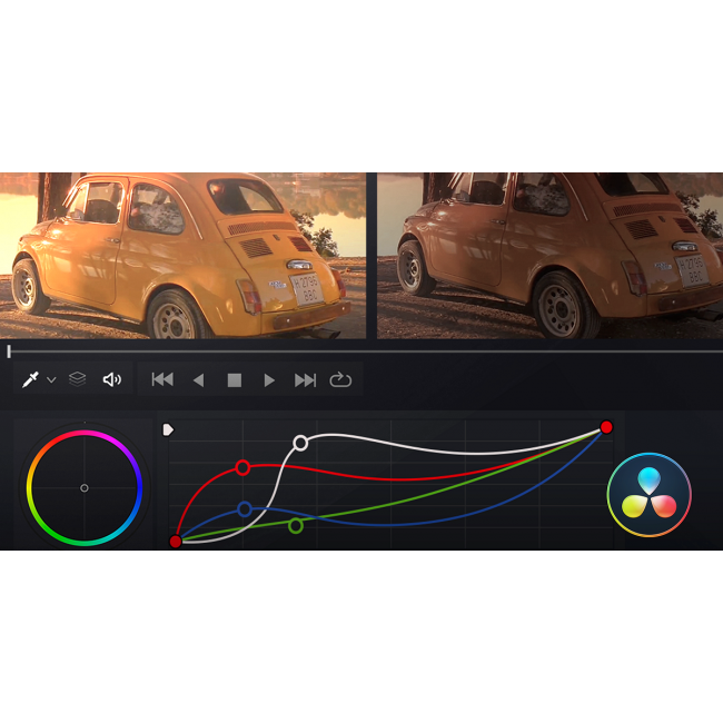 Color Correction Interface Introduction to DaVinci Resolve for Color Correction