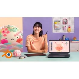 Creación de personajes kawaii en 3D con Blender