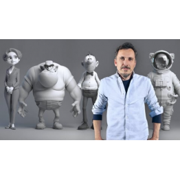 Modellazione professionale di personaggi dei cartoon in 3D