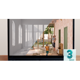 Rendering and Digital Collage for Architectural Displays