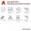 AutoCAD 2021 programa CAD profesional 2D y 3D