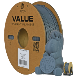 Filamento PrimaValue ABS Grigio Scuro 1.75mm 1Kg