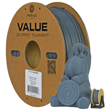 Filamento PrimaValue ABS Grigio Scuro 1.75mm 1Kg