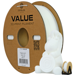 Filamento PrimaValue ABS Bianco 1.75mm 1Kg