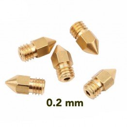 Creality CR-10 Brass Nozzle 0.2mm