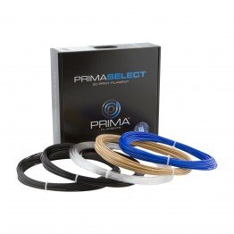 Paquete de muestras PrimaSelect 1.75mm CARBON, PC, ABS Flame Ret, WOOD, FLEX