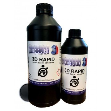 Monocure 3D Resina Rapida 500 ml Nero