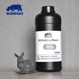Wanhao 3D Printer UV Resin 1000 ml Grey