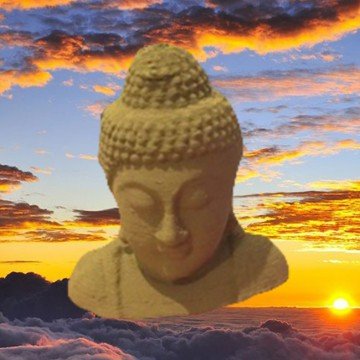 Buda Gautama 3D