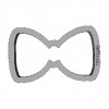 Cookie Cutter Bow 3D Model