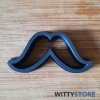 Cookie Cutter Moustaches N2 3D Model