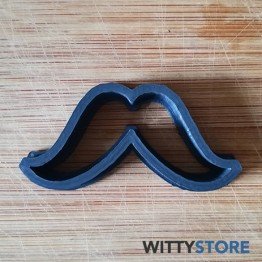 Molde para Galletas Bigotes N2 Modelo 3D