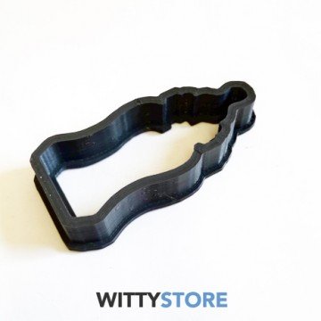 Cookie Cutter Baby Bottle 3D Model