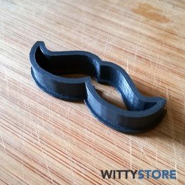 Cookie Cutter Moustaches 3D Model