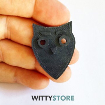 Owl Guitar Pick N1