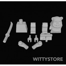 Minifigure Model for 3D Printer 