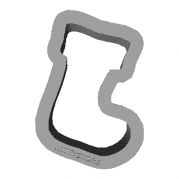 Cookie Cutter Boot 3D Model