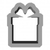 Cookie Cutter Present 3D Model