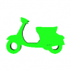 Llavero Scooter Modelo 3D