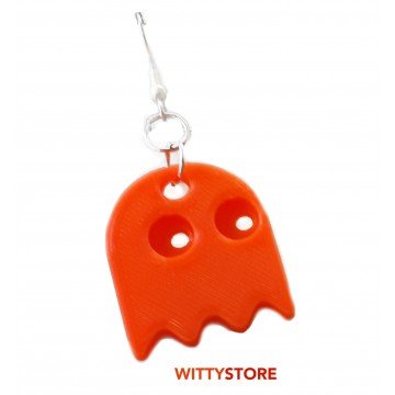 Pacman Fantasma Orecchini