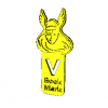 Bookmark Viking Lady 3D Model