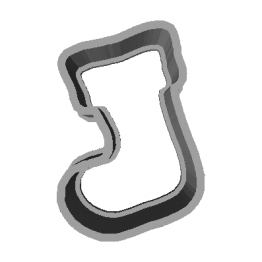 Cookie Cutter Boot 3D Model