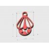 Pendientes y Collar Modelo 3D