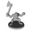 Goblin with Axe Miniature 3D Model