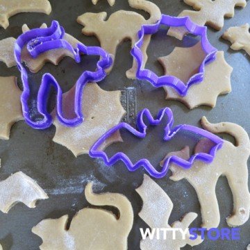 Cortadores de galletas para Halloween