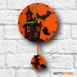 Halloween Wall Clock