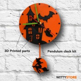 Halloween Wall Clock