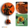 Reloj de pared Halloween