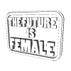 Magnet The Future is Female 3D Model