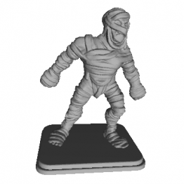 Mummy Miniature 3D Model