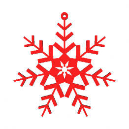 Snowflake 3D Model N3