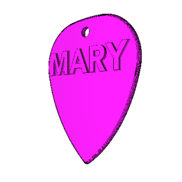 Púa Estandard Mary