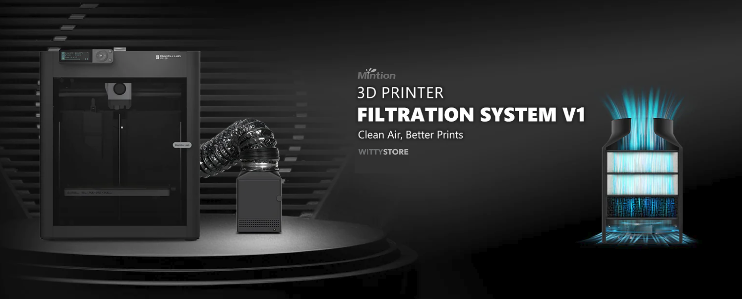 3d printer filtration system v1 mintion wittystore buy now