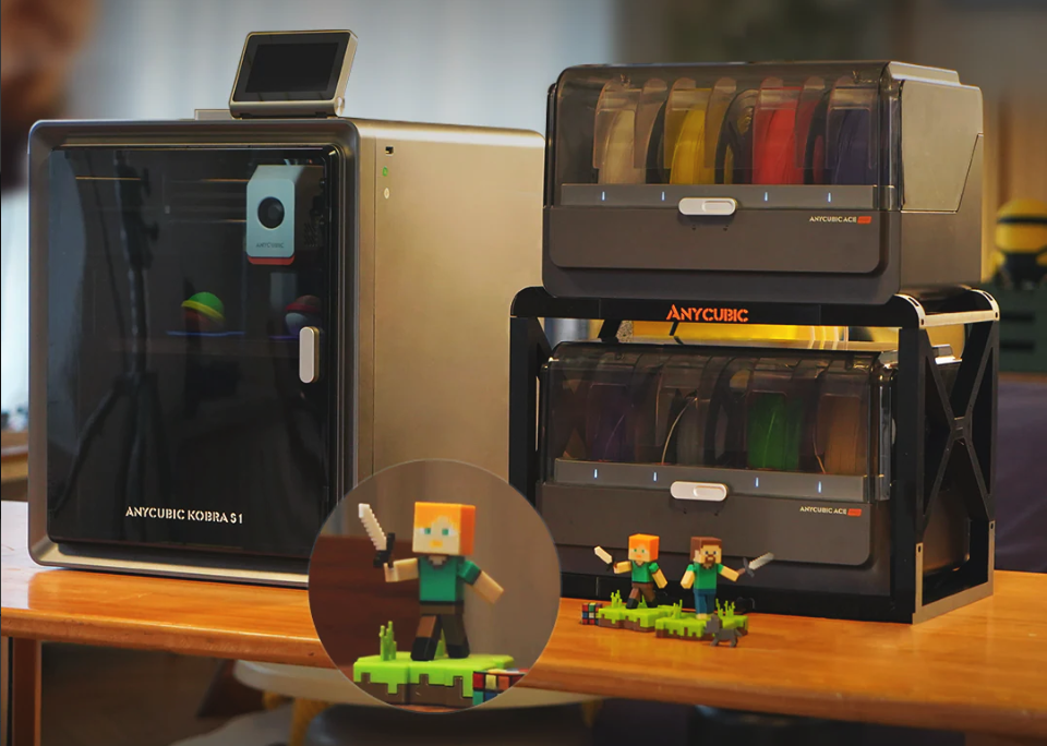 Anycubic Kobra S1 Combo 3D Printer
