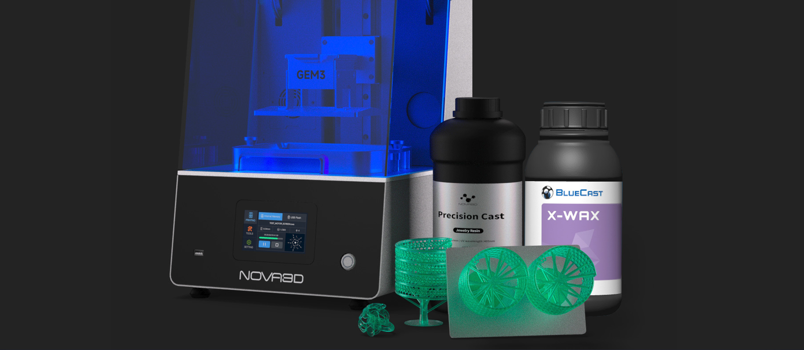 Gem3d castable resins